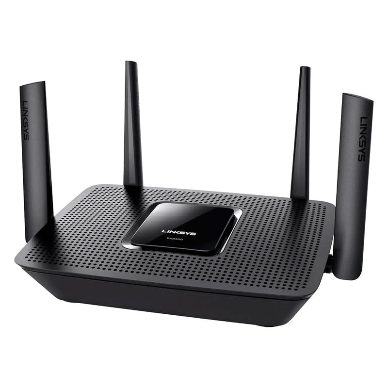 LINKSYS EA8300 Router Wi-Fi AC2200 Tri-Banda MAX-Stream 4 puertos, USB 3.0, MU-MIMO