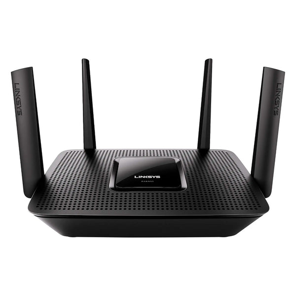 LINKSYS EA8300 Router Wi-Fi AC2200 Tri-Banda MAX-Stream 4 puertos, USB 3.0, MU-MIMO