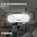 DIXON EMERDIX12-6hrs Lampara Luz de Emergencia 12 LED IP60 220V