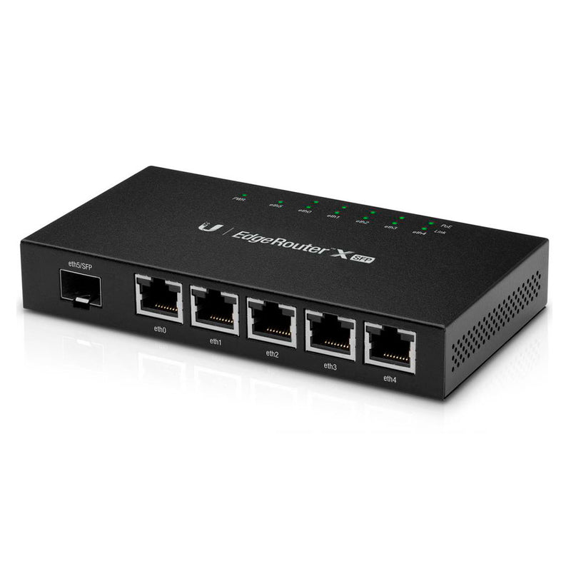 UBIQUITI ER-X-SFP Router Edgerouter X SFP de 5 puertos Gigabit + 1 puerto SFP