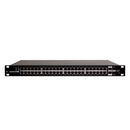 UBIQUITI ES-48-500W 48-Port Gigabit Managed EdgeMax Switch with 24v PoE+/Passive PoE + 2 SFP ports + 2 SFP+ ports, 500 w