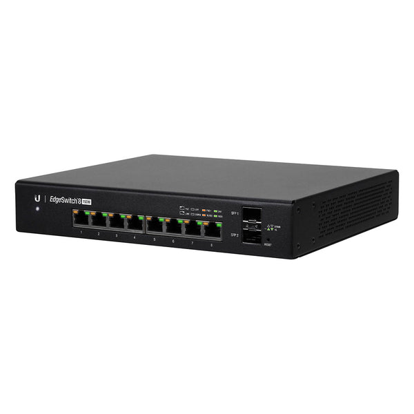 UBIQUITI ES-8-150W Switch PoE EDGEMAX 8 PUERTOS 2SFP 150W L2