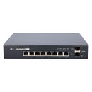 UBIQUITI ES-8-150W 8-Port Gigabit Managed EdgeMax Switch with 24V PoE+/Passive PoE + 2 SFP Ports, 150W