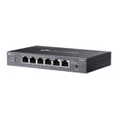 TP-LINK ES206GP Switch, Conmutador Gigabit, de fácil administración, Omada de 6 puertos, con PoE+ de 4 puertos
