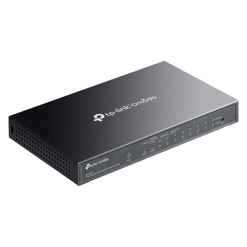 TP-LINK ES210GMP Switch Omada PoE 8 Puertos con 10 Puertos Gigabit