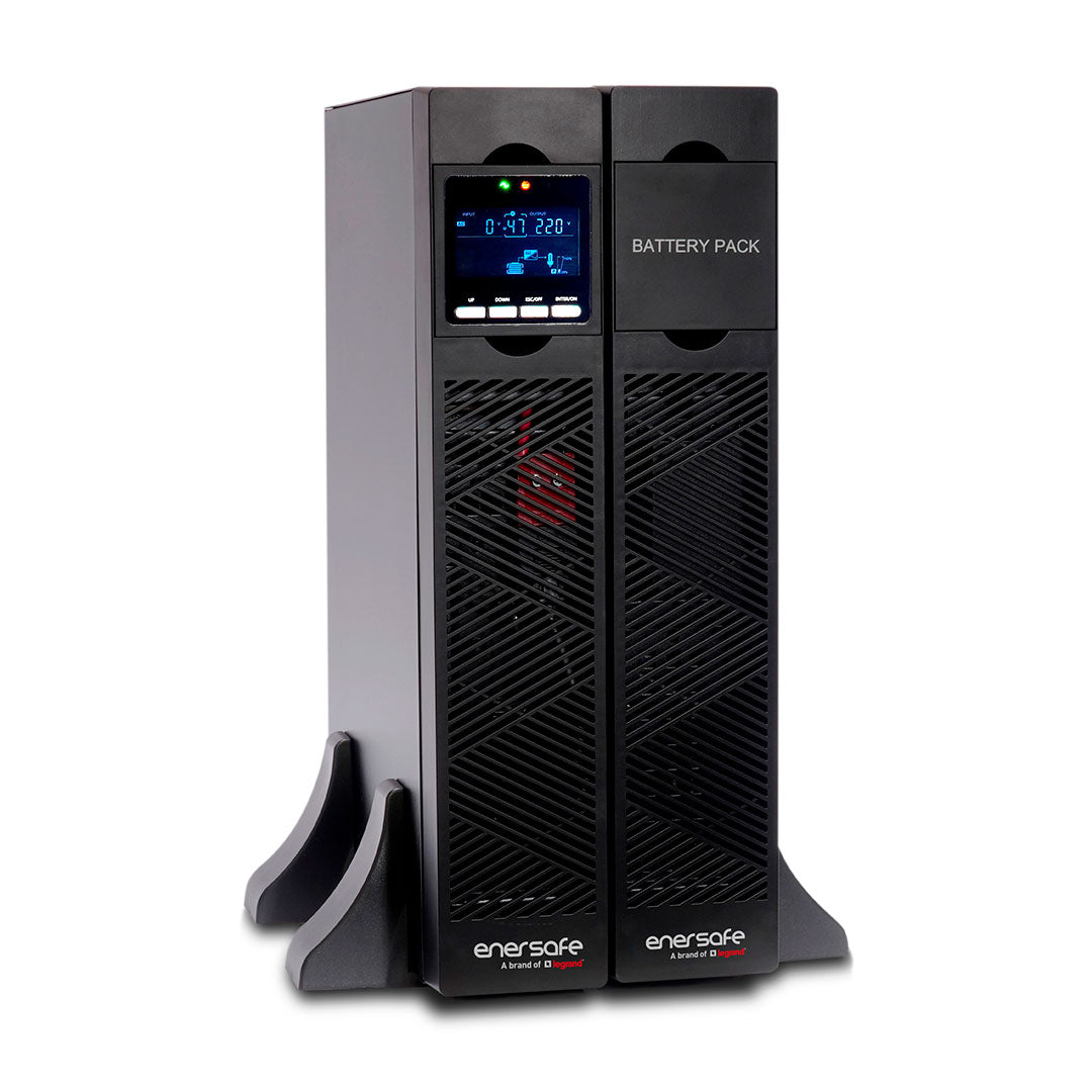 ENERSAFE ESOL RTH-C 3kVA UPS 1F Online doble conversión rack 3KVA/2.7KW 8 tomas