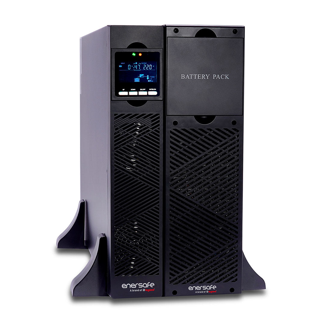ENERSAFE ESOL RTH-C 6kVA UPS 1F Online doble conversión rack 6KVA/5.4KW bornes