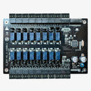 PACOTE ZKTECO EX16 Uma placa de expansão de 16 andares para EC10 + fonte de alimentação + caixa de metal para elevadores