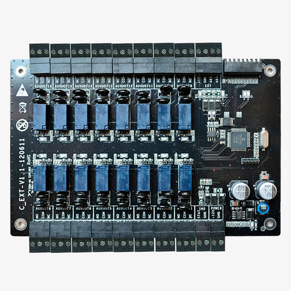 ZKTECO EX16 PACKAGE A Tarjeta de expansión de 16 pisos para EC10 + fuente de energía + caja de metal para elevadores