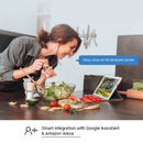 Câmera de segurança EZVIZ H3c 3K WIFI 5MP áudio bidirecional Alexa, detecta humanos