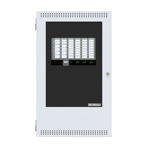 MIRCOM FA-1008KADS Panel de Alarma contra Incendio certificado 8 zonas Expandible a 24zonas 24v 2hilos