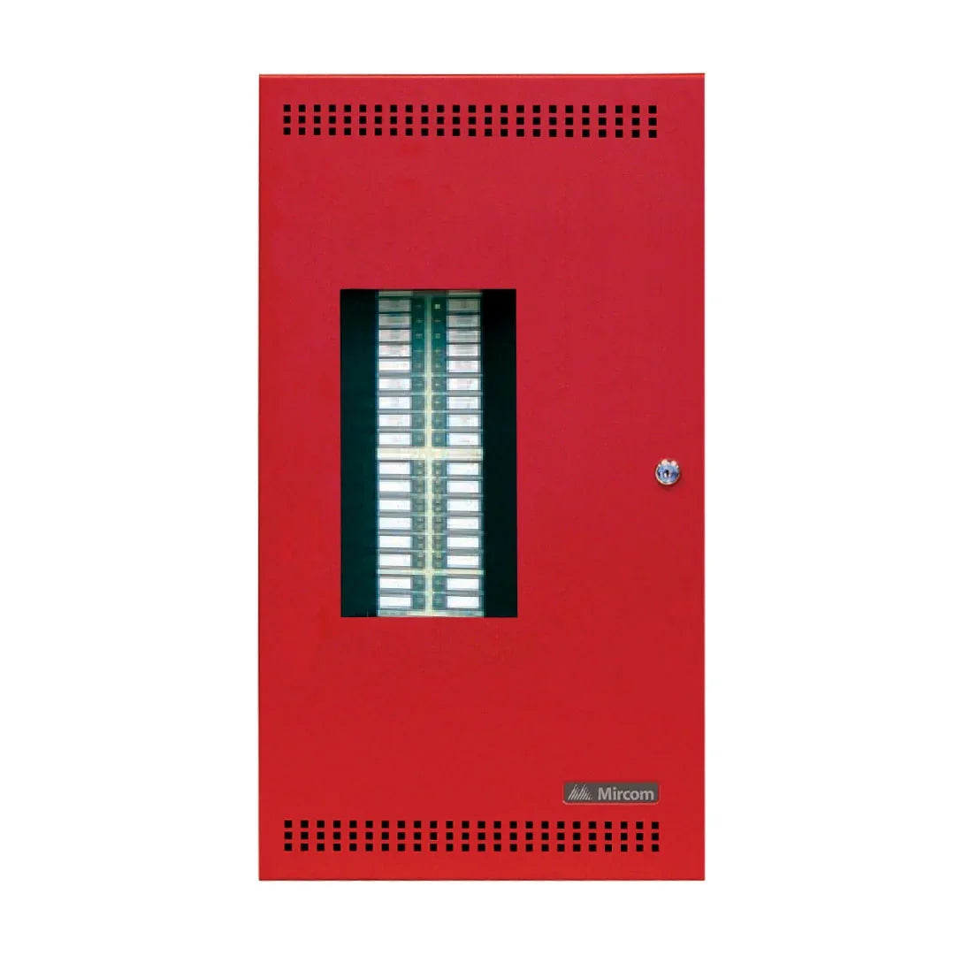 MIRCOM FA-301-8LR Panel convencional de 8 zonas