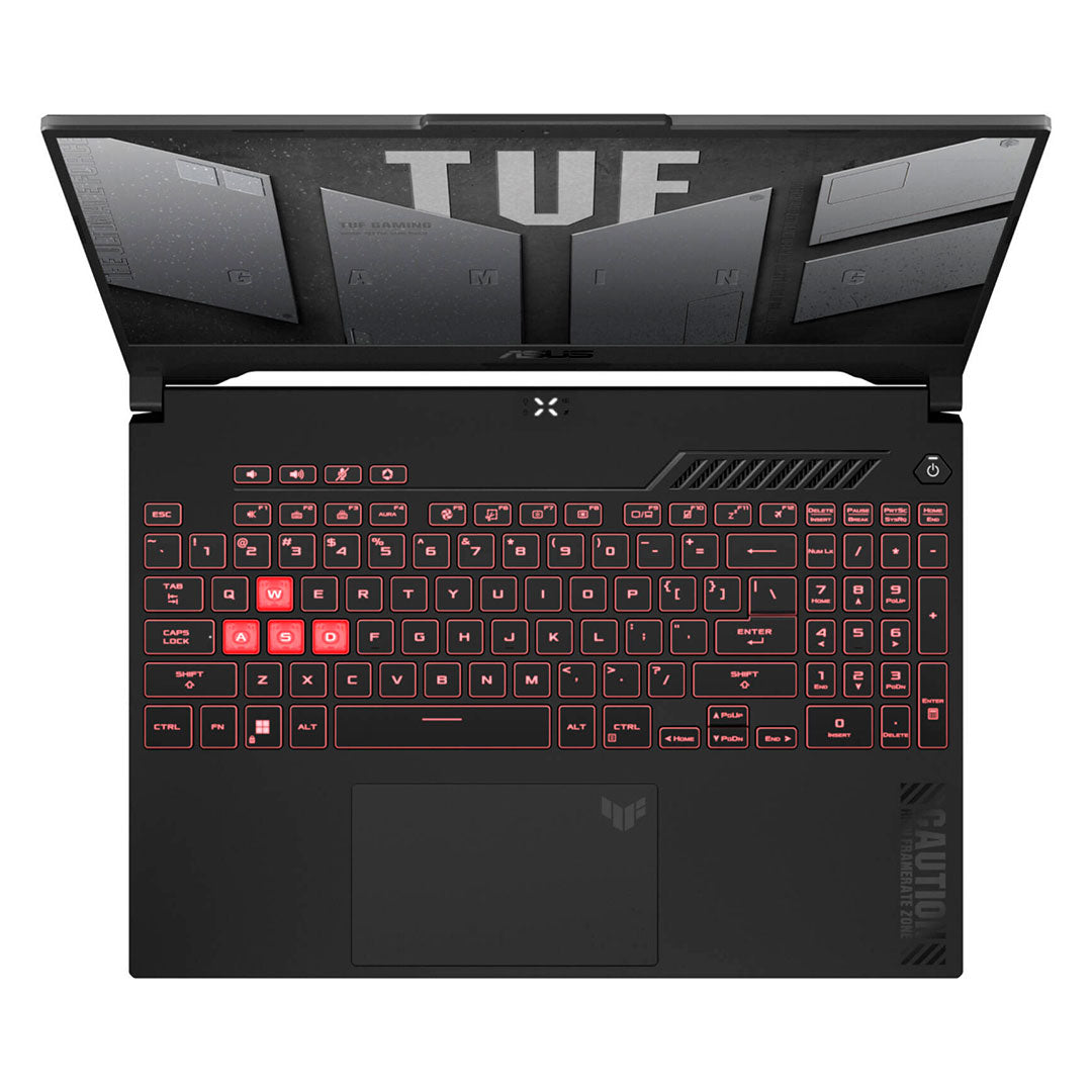 ASUS TUF A15 Laptop Gaming Ryzen 7 7435HS 3.1GHz, 15.6" FHD IPS, RTX 4050 6GB, 16GB DDR5, SSD M.2 512GB, FA507NUR-LP005