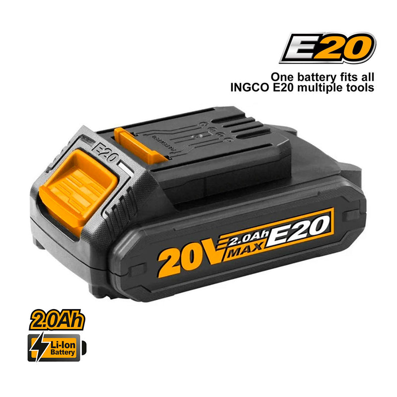 INGCO FBLIE2001 Batería de litio para la línea E20. 20V 2.0Ah