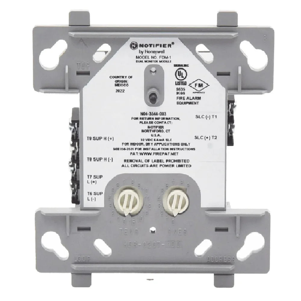 NOTIFIER FDM-1 Módulo de monitoreo dual