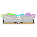 TEAMGROUP DELTA Memoria RAM RGB ECO DDR5 32GB 2x16GB Plata
