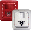 MIRCOM FHS-400C-RR Siren with strobe light for ceiling 24v red