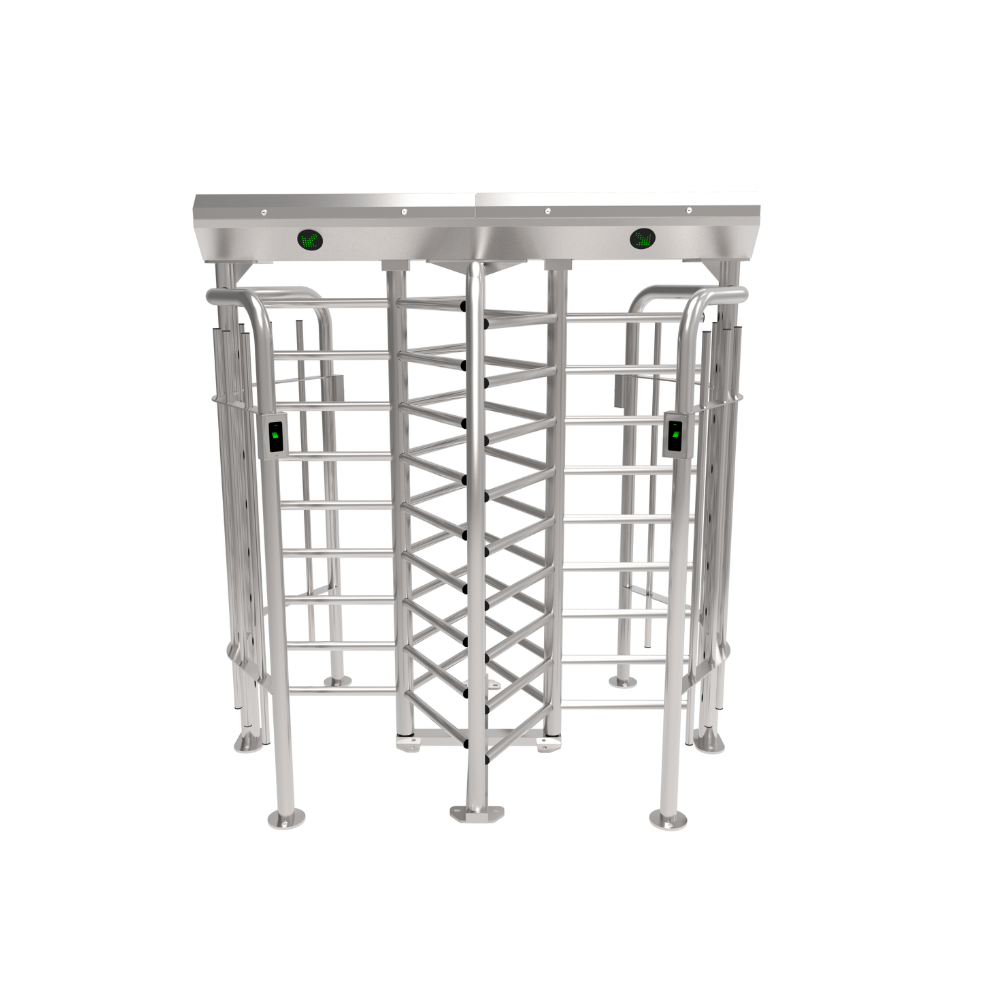 ZKTECO FHT2322D Torniquete Doble de Cuerpo Completo