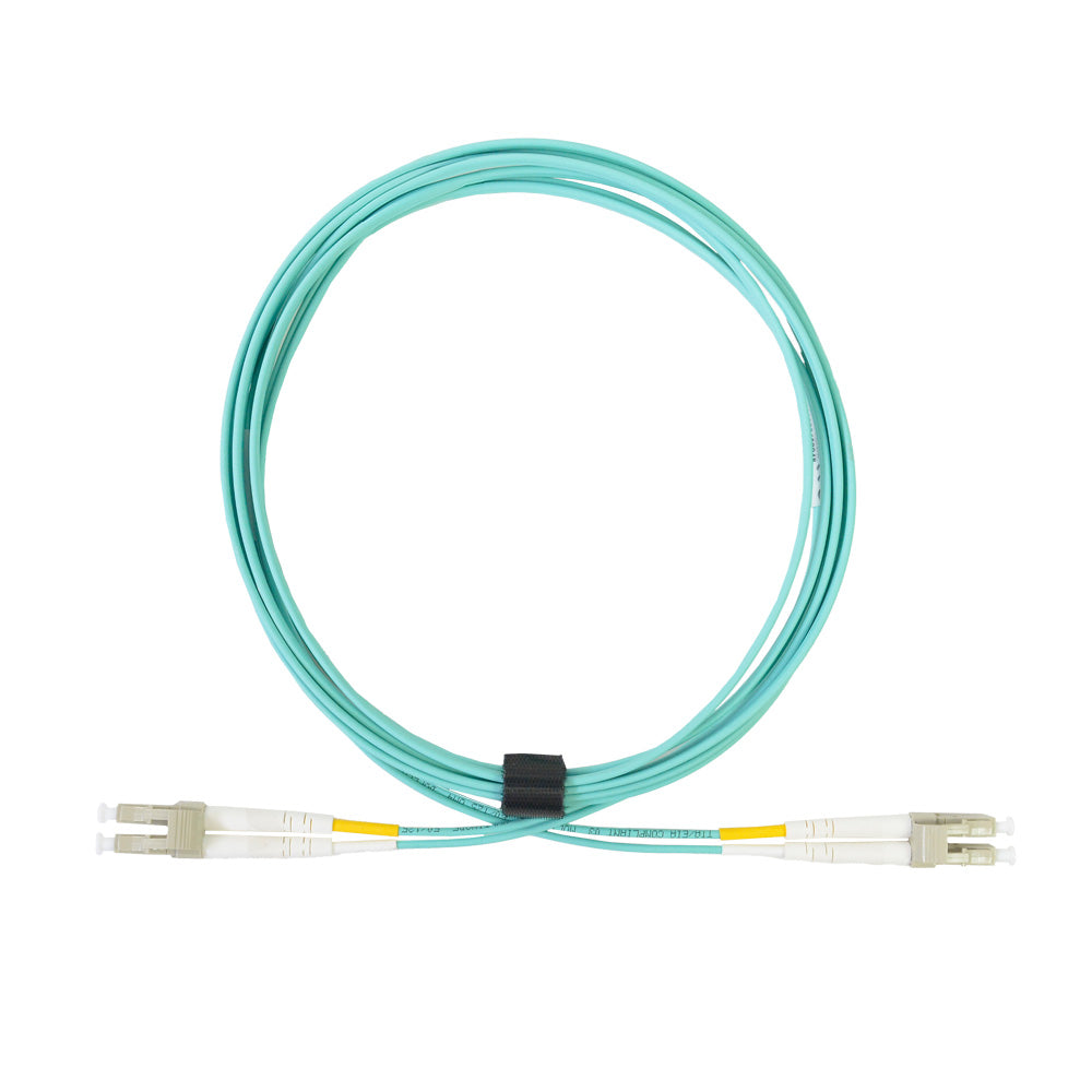 SIEMON FJ2-LCLC5V-03AH, Patch Cord FO LC-LC Multimodo 50um Dúplex OM4 XGLO 3mts LSZH