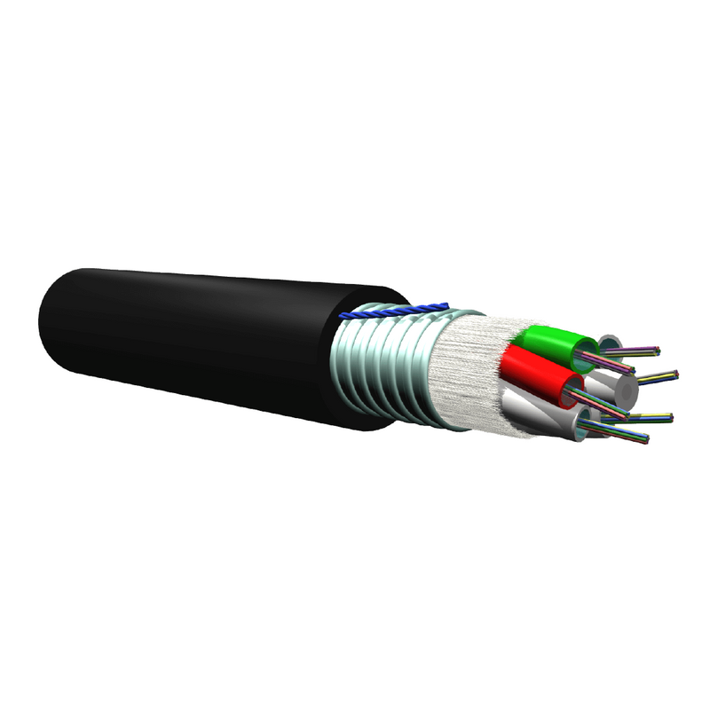 OPTRAL CFODST1006OM4 Cable de Fibra Optica OM4 06 Hilos Armada Multimodo - Tramos de 100 Metros