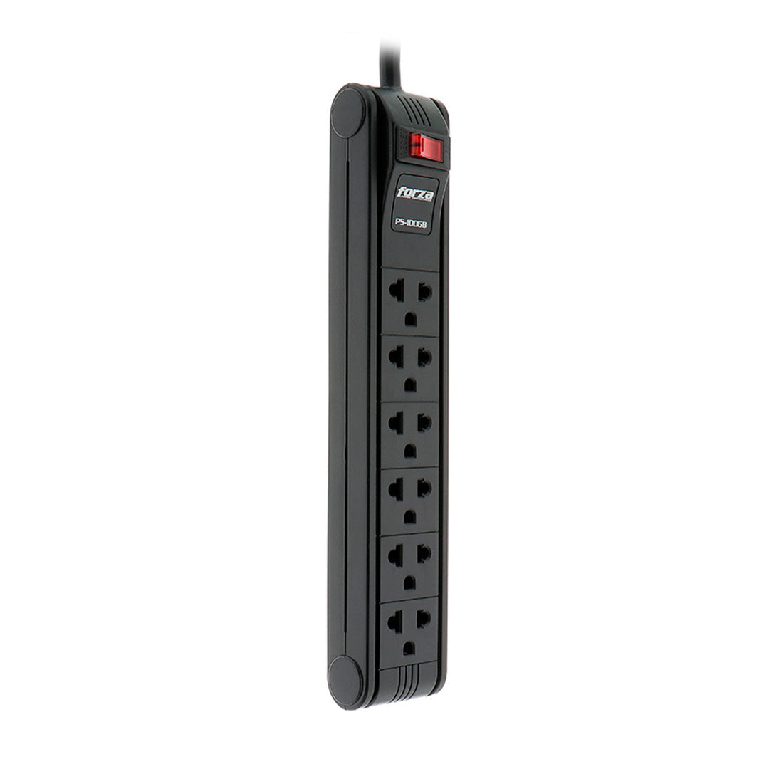 FORZA FPS-005B Supresor de Picos 6 Tomas 220V 2400W