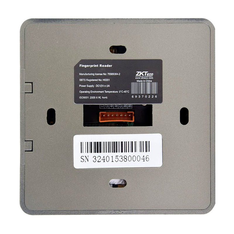 Leitor de cartão RFID e impressão digital ZKTECO FR1300 125Khz RS485