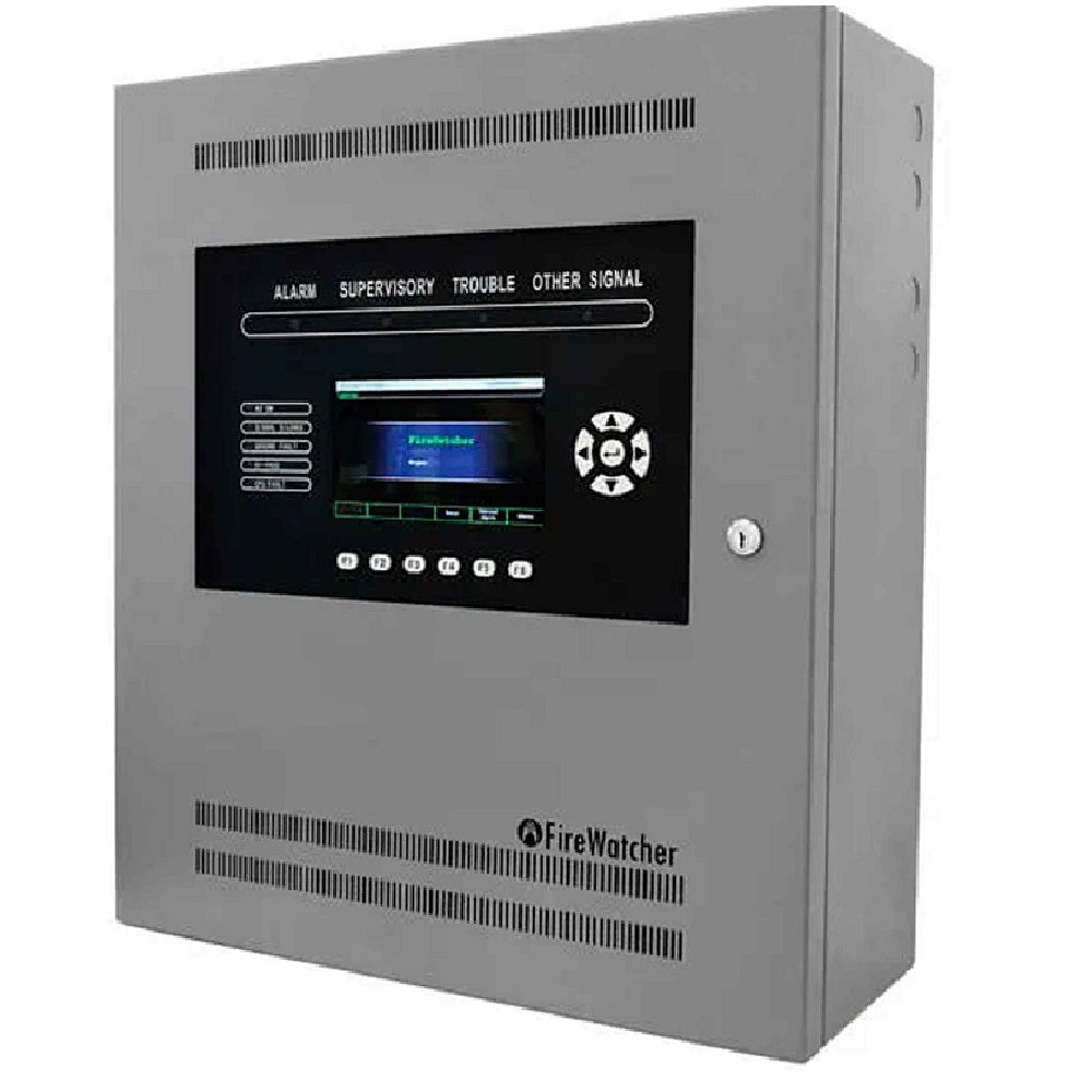 MAPLE ARMOR FW106S-DG Panel de alarma contra incendio direccionable 252 puntos 2 hilos 24v gris
