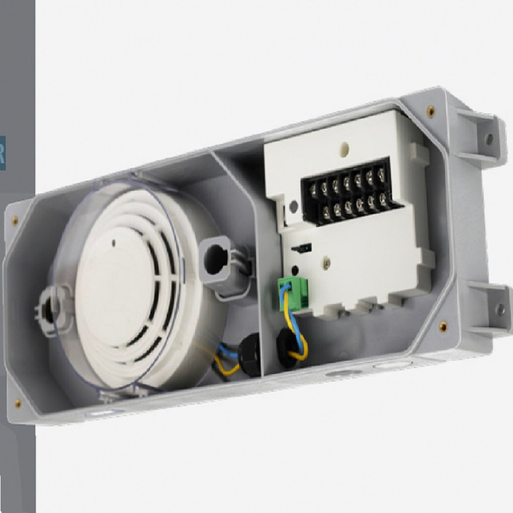 MAPLE ARMOR FW562 Detector de humo fotoeléctrico direccionable de ducto. Incluye gabinete