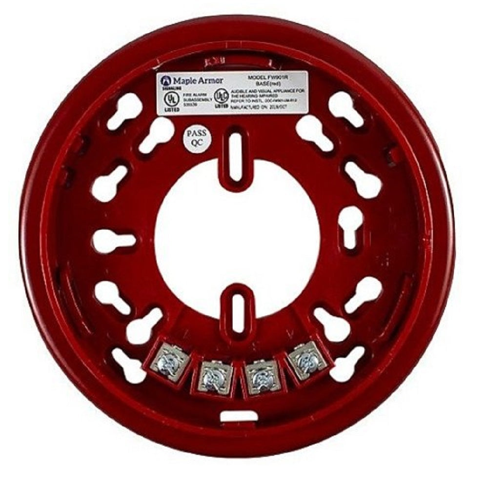 MAPLE ARMOR FW901-R Base para sirena con luz estrobo