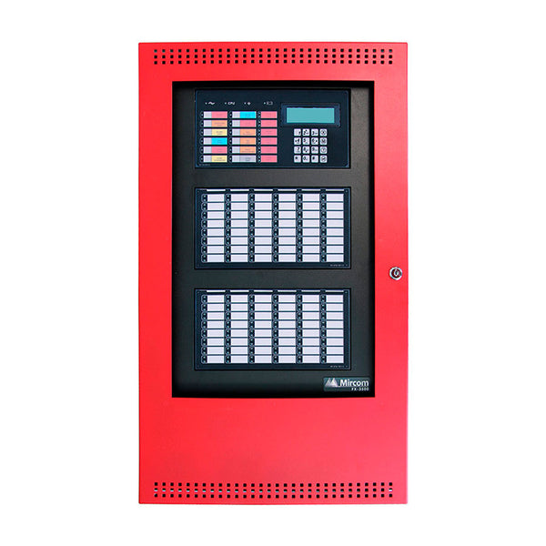 MIRCOM FX-3500RCU Panel de alarma de incendio inteligente con control de descarga de agentes