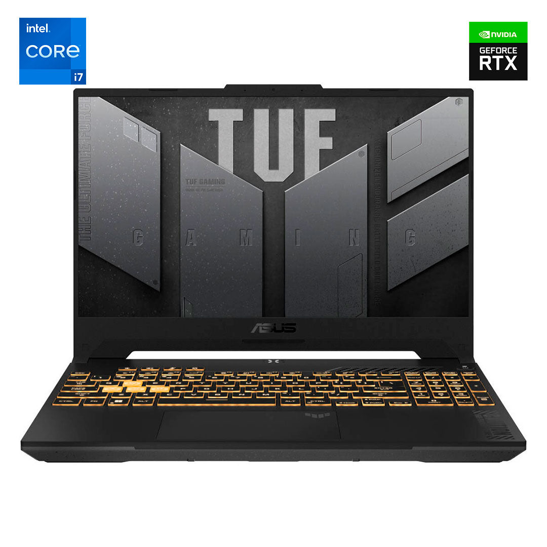 ASUS TUF F15 Laptop Gaming Core i7 13620H 2.4GHz, 15.6" FHD IPS, RTX 4060 8GB, 16GB DDR5, SSD M.2 1TB, FX507VV-LP142