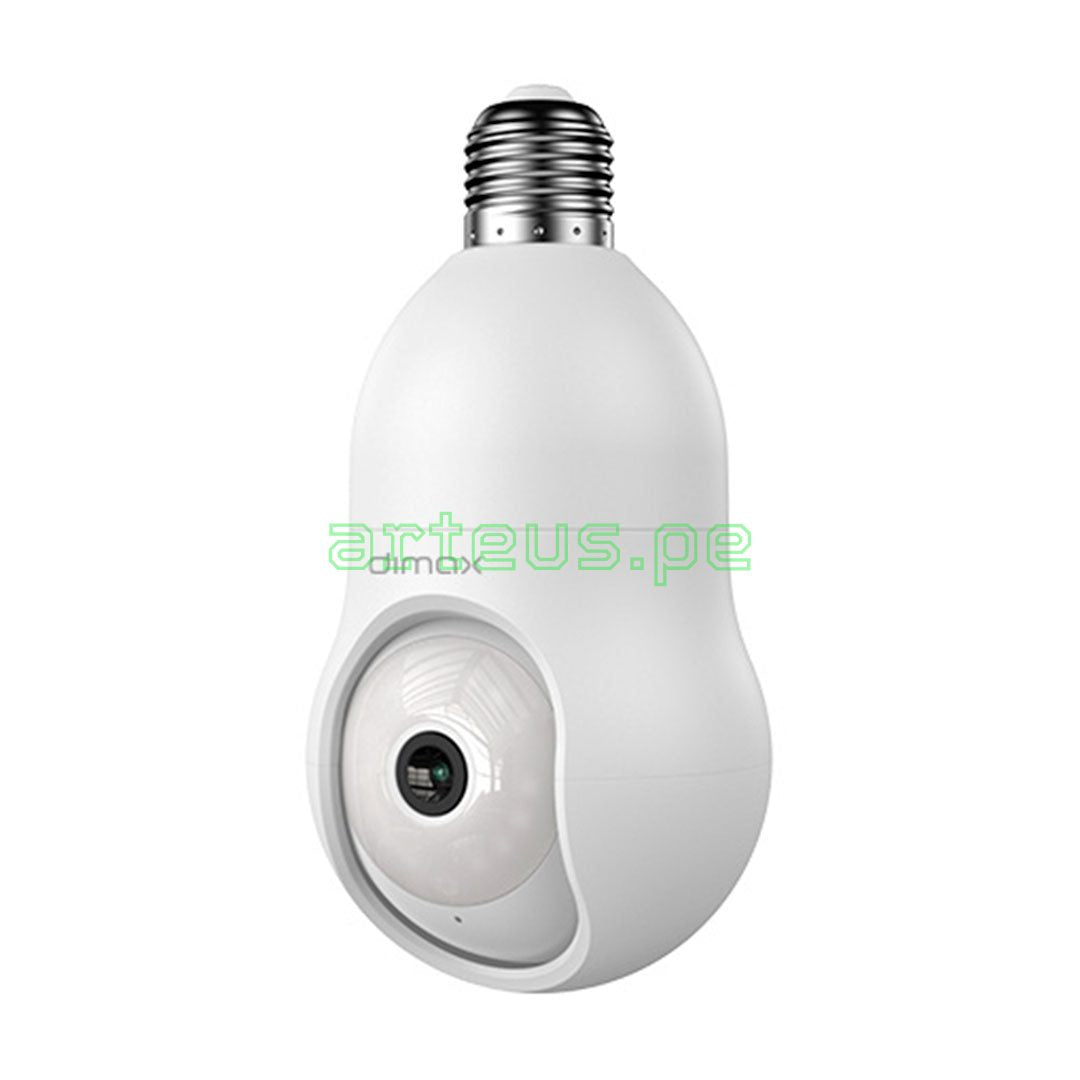 DIMAX G105 Cámara de Seguridad WiFi 4MP PT Tipo Foco