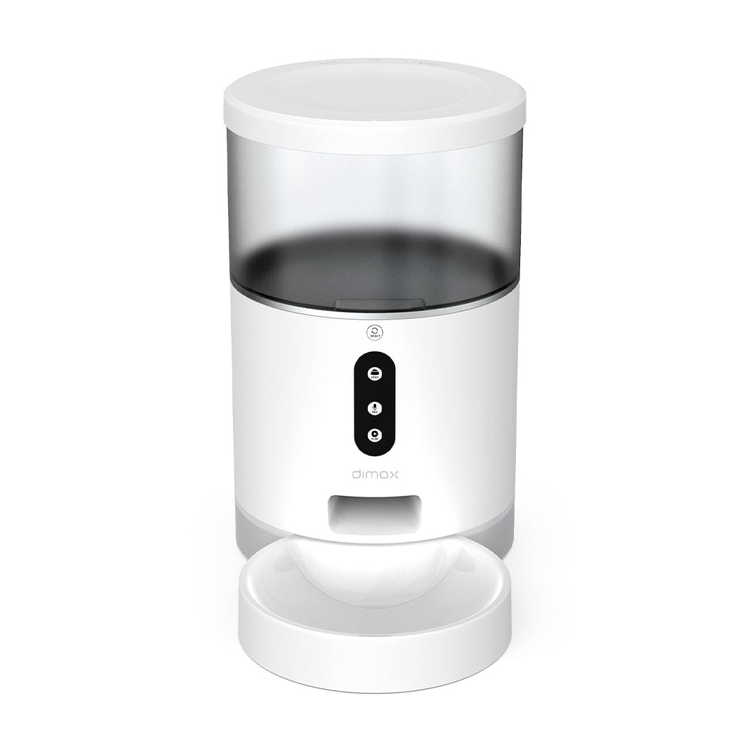 DIMAX G110 Comedero Inteligente de Mascota Sin Cámara APP Smart Life Alexa Google Asisstant