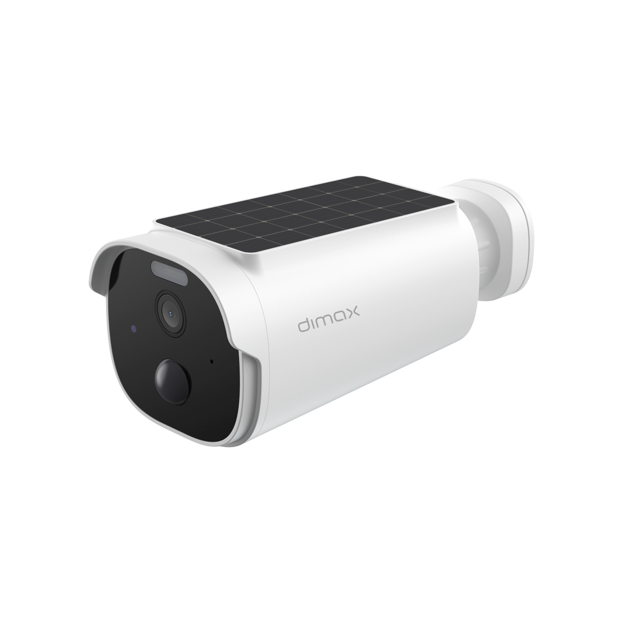 DIMAX G124 Cámara de Seguridad WiFi 4MP Lente Fija con Batería y Panel Solar