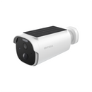 DIMAX G124 CAMARA BALA WIFI FULL COLOR 4MP CON PANEL SOLAR Y BATERIA INTEGRADA