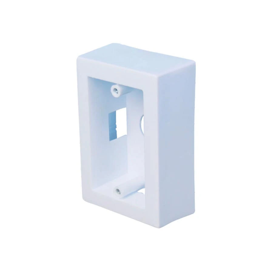 Caja Modular Rectangular PVC 4X2" Adosable Simple Para Instalacion Electrica