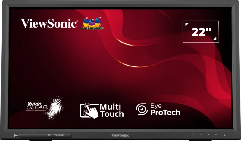 ViewSonic TD2223 Monitor de 22" Full HD 1080p IPS Portátil Multitáctil HDMI