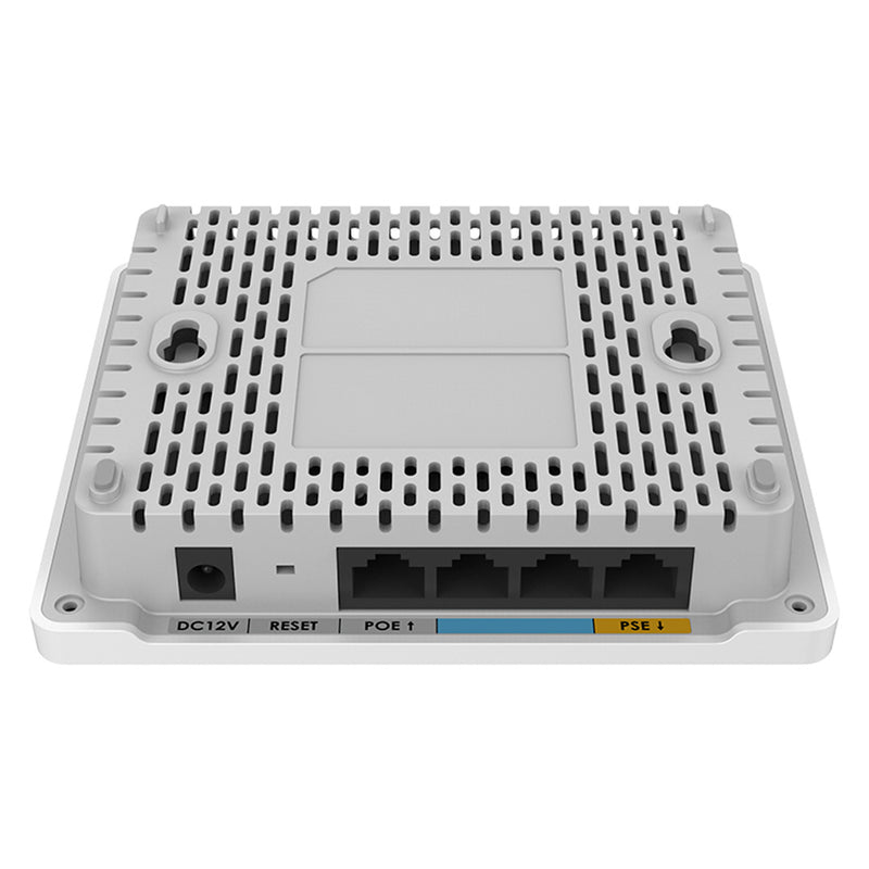GRANDSTREAM GWN7602 Punto de acceso wifi compacto con Ethernet Integrado, 1 puerto Gigabit y 3 puertos de 100 Mbps