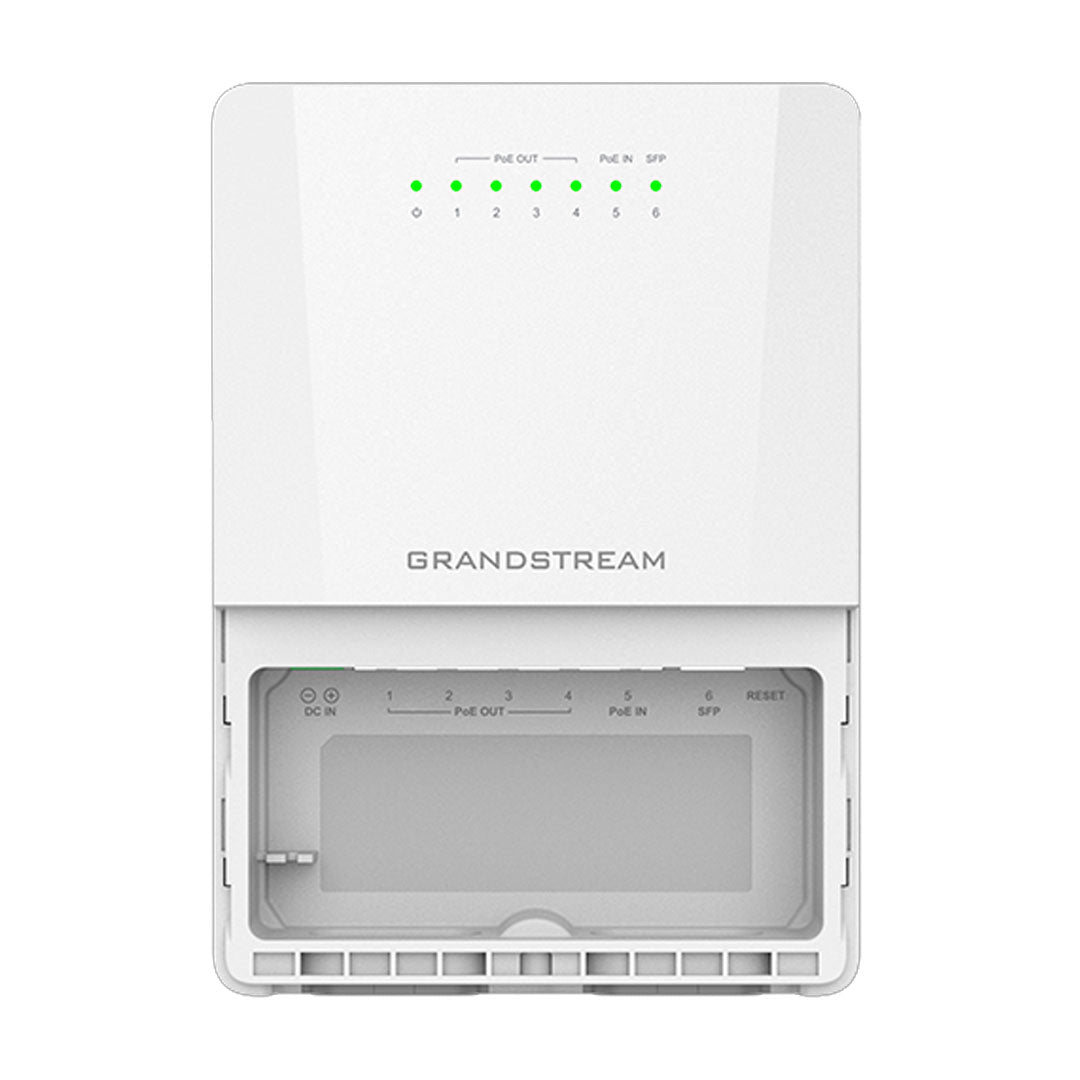 GRANDSTREAM GWN7710R Switch PoE 5 Puertos GB 1SFP L2