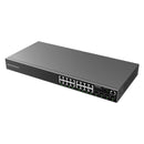 GANDSTREAM GWN7802P Switch 16 poe+ ports manageable gigabit 270w