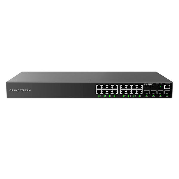 GANDSTREAM GWN7802P Switch 16 puertos poe+ gigabit administrable 270w