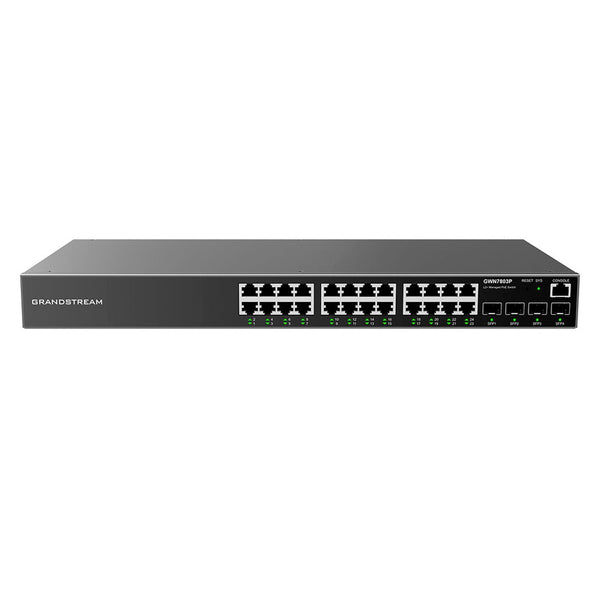 GANDSTREAM GWN7803P Switch 24 puertos poe+ gigabit administrable 400w