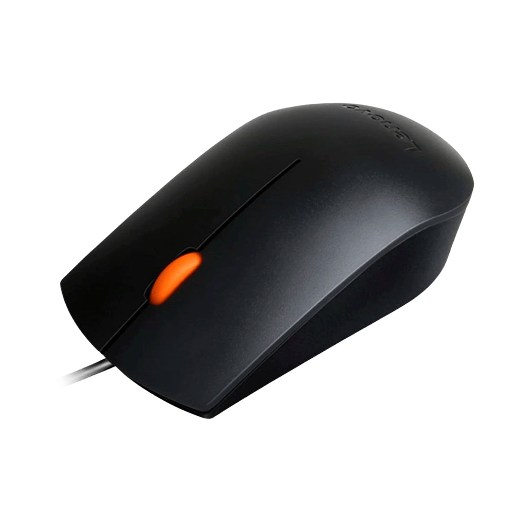 LENOVO 300 Mouse USB Ambidiestro Ergonómico 1600 DPI Negro GX30M39704