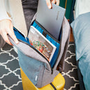 LENOVO B210 Mochila casual soporta laptops de hasta 15.6", poliéster, verde