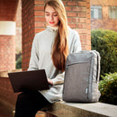 LENOVO B210 Mochila casual soporta laptops de hasta 15.6", poliéster, verde