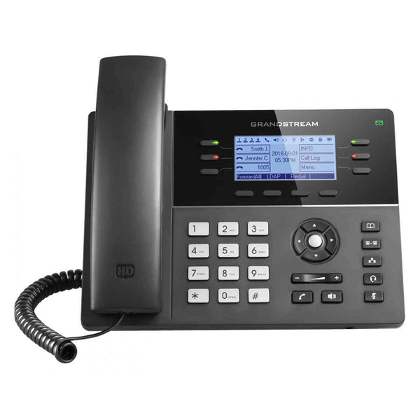 GANDSTREAM GXP1760 Teléfono IP con 6 líneas y 3 cuentas SIP