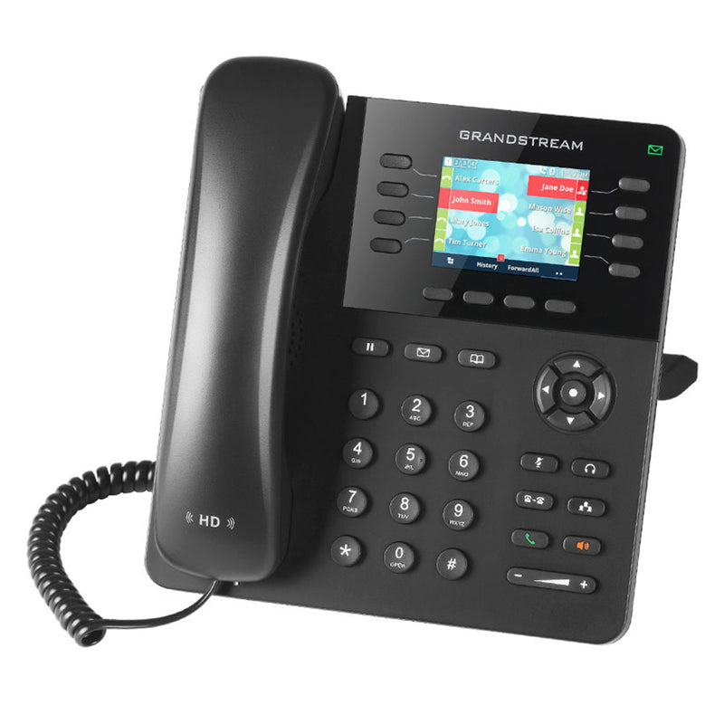 GRANDSTREAM GXP2135 Teléfono IP de 8 líneas, 4 cuentas SIP, pantalla a color 2.8", bluetooth.