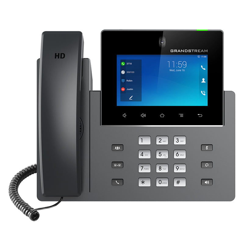 GRANDSTREAM GXV3350 Teléfono IP con videollamada Pantalla táctil 5" 16 cuentas SIP 16 lineas.