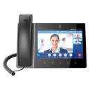 GRANDSTREAM GXV3380 IP phone with video call, 7" screen, 16 SIP accounts, 16 lines, 2 gigabit ports. Wifi