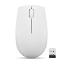 LENOVO 300 Mouse inalámbrico compacto, Color Blanco
